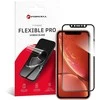 Hybrid glass to iPhone XR / 11 Forcell Flexible 5D juodas