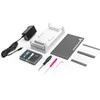 Intelligent filmas cutting machine Forcell with positioning tool baltas