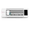 Intelligent filmas cutting machine Forcell with positioning tool baltas