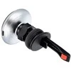 Belaidis automobilinis įkroviklis-laikiklis Forcell (HS2) (MagSafe 15W) tvirtinamas ant ventiliacijos grotelių juodas