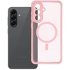 Oem FULL MATTE MAG COVER dėklas suderinamas su MagSafe skirtas Samsung Galaxy A56 rožinės spalvos