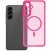 Oem FULL MATTE MAG COVER dėklas suderinamas su MagSafe skirtas Samsung Galaxy A56 rožinės spalvos