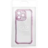 Oem Dėklas ANTISHOCK ELECTRO skirtas Samsung Galaxy A15 rožinės spalvos