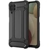 Forcell Oem ARMOR dėklas skirtas Samsung Galaxy A12 juodos spalvos