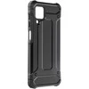 Forcell Oem ARMOR dėklas skirtas Samsung Galaxy A12 juodos spalvos