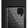 Reach Dėklas Carbon Lux Samsung A125 A12/M127 M12 juodas