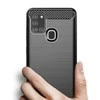 Oem CARBON dėklas skirtas Samsung Galaxy A21S juodos spalvos