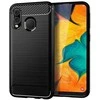 Forcell Oem CARBON dėklas skirtas Samsung Galaxy A40 juodos spalvos