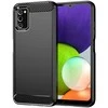 Oem CARBON dėklas skirtas Samsung Galaxy A41 juodos spalvos