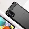 Oem CARBON dėklas skirtas Samsung Galaxy A51 5G juodos spalvos