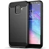 Oem CARBON dėklas skirtas Samsung Galaxy A6 ( A6 2018 ) juodos spalvos