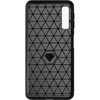 Oem CARBON dėklas skirtas Samsung Galaxy A7 2018 ( A750 ) juodos spalvos