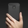 Oem CARBON dėklas skirtas Samsung Galaxy J3 2017 juodos spalvos