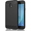 Oem CARBON dėklas skirtas Samsung Galaxy J3 2017 juodos spalvos