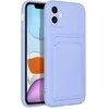 Dėklas telefonui Dėklas telefonui Forcell CARD - IPHONE 11 , violetinė