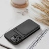 Dėklas Forcell CARD case for IPHONE 13 juodas