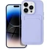 Dėklas Forcell Oem Case for iPhone 14 PRO Card Case violetinė