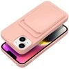 Forcell Rožinė CARD dėklas, skirtas IPHONE 14 rožinis