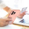 Forcell Rožinė CARD dėklas, skirtas IPHONE 14 rožinis