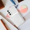 Oem Dėklas CARD skirtas Samsung Galaxy S24 baltos spalvos