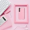 Dėklas Oem CLEAR CASE 2 mm BLINK skirtas Samsung Galaxy A35 5G rožinės spalvos