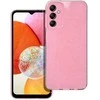 Dėklas Oem CLEAR CASE 2 mm BLINK skirtas Samsung Galaxy A14 5G / A14 4G rožinės spalvos