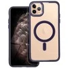 Dėklas Oem Case for iPhone 11 PRO MAX Color Edge Mag Cover compatible with MagSafe violetinė