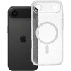Dėklas Oem Case for iPhone 17 AIR Clear Mag Cover (STR / CAMERA PROTECTION) compatible with MagSafe transparent glitter
