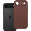 Dėklas Oem Case for iPhone 17 AIR Silicone Mag Cover compatible with MagSafe ruda