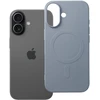 Dėklas Oem Case for iPhone 17 Silicone Mag Cover compatible with MagSafe (big hole) light mėlynas