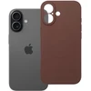 Dėklas Oem Case for iPhone 17 Silicone Mag Cover compatible with MagSafe ruda