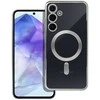 Oem ELECTRO MAG COVER dėklas suderinamas su MagSafe skirtas Samsung Galaxy A55 sidabro spalvos