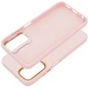 Oem FRAME dėklas skirtas Samsung Galaxy A05s powder rožinės spalvos