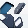 4Kom Oem FRAME MAG COVER dėklas suderinamas su MagSafe skirtas Samsung Galaxy A16 mėlynos spalvos