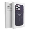 Oem FRAME MAG COVER dėklas suderinamas su MagSafe skirtas Samsung Galaxy A56 violetinės spalvos