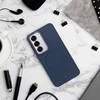4Kom Oem FRAME MAG COVER dėklas suderinamas su MagSafe skirtas Samsung Galaxy A56 mėlynos spalvos