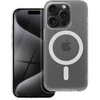Dėklas Oem Case for iPhone 15 PRO Frost Mag Cover compatible with MagSafe transparent frozen
