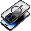 Oem FULL MATTE MAG COVER dėklas suderinamas su MagSafe skirtas Samsung Galaxy A36 juodos spalvos