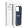 4Kom Oem GENTLEMAN MAG COVER dėklas suderinamas su MagSafe skirtas Samsung Galaxy S25 Ultra mėlynos spalvos
