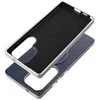 4Kom Oem GENTLEMAN MAG COVER dėklas suderinamas su MagSafe skirtas Samsung Galaxy S25 Ultra mėlynos spalvos