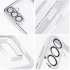 Oem Dėklas GLAM skirtas Xiaomi Redmi Note 13 Pro 5G sidabro spalvos