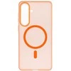 Dėklas Oem Oranžinis Futerał do Samsung S26 PLUS Go Oranžinis zgodny su MagSafe oranžinė