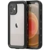 Dėklas Oem Case for iPhone 12 Atsparus vandeniui Shellbox DOT juodas