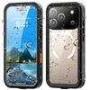 Dėklas Oem Case for iPhone 17 PRO MAX Atsparus vandeniui Shellbox DOT compatible with MagSafe juodas