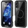 Oem Case for iPhone 16 PLUS Shellbox GT waterproof MagSafe compatible juodas