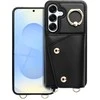 Oem WONDER piniginės dėklas, skirtas SAMSUNG A15 5G, juodas
