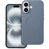 Dėklas Oem Case for iPhone 16 Silicone Mag Cover compatible with MagSafe (big hole) light mėlynas