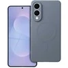 4Kom Oem Silikoninis MAG COVER dėklas suderinamas su MagSafe skirtas Samsung Galaxy S25 Edge light mėlynas