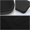 Oem SILICONE MAG COVER dėklas suderinamas su MagSafe skirtas Samsung Galaxy S24 Ultra juodos spalvos