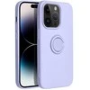 Dėklas Oem SILICONE RING case for IPHONE 14 Pro violet